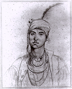 Portrait of
 Hysac aka The Woman's Man, 1790