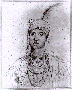 Portrait of
 Hysac aka The Woman's Man, 1790