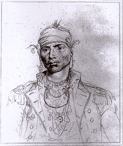 Portrait of
 Hopothle Mico, 1790